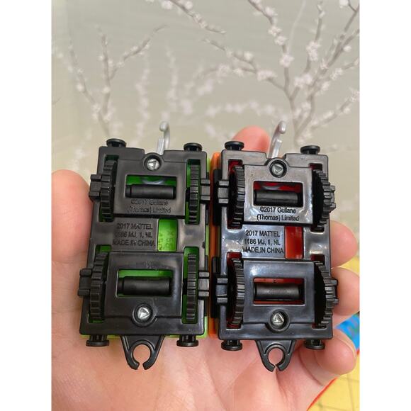 Monkey Palace Thomas And Friends Tank Engine Trackmaster Train w/ Tender ~Works - Picture 10 of 11